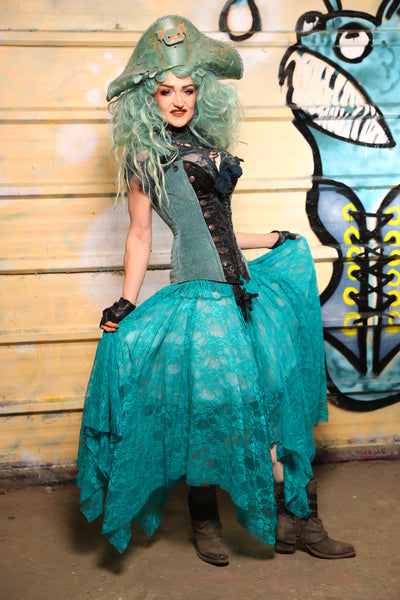 20. Fairy Skirt in Tiffany Stretch Lace - The Bucc Stops Here! Collection