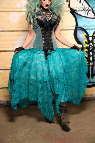 20. Fairy Skirt in Tiffany Stretch Lace - The Bucc Stops Here! Collection