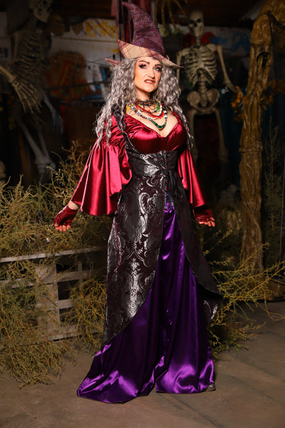 11. Birch Vixen in Plum & Silver Medallion - The Prismatic Potion Collection
