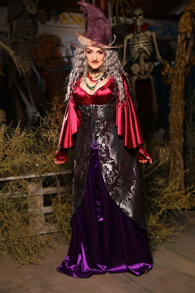 11. Birch Vixen in Plum & Silver Medallion - The Prismatic Potion Collection