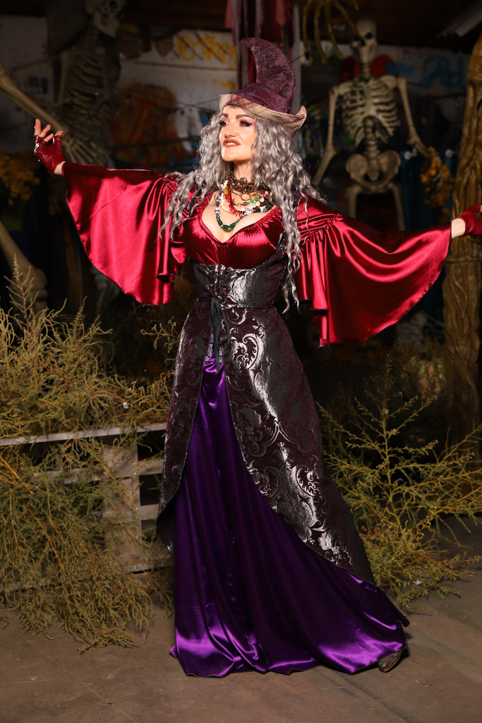 11. Birch Vixen in Plum & Silver Medallion - The Prismatic Potion Collection