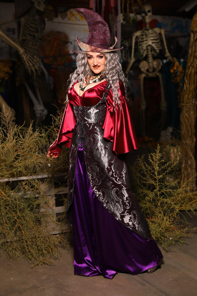 11. Birch Vixen in Plum & Silver Medallion - The Prismatic Potion Collection