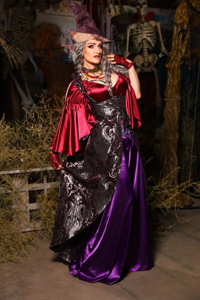 11. Birch Vixen in Plum & Silver Medallion - The Prismatic Potion Collection
