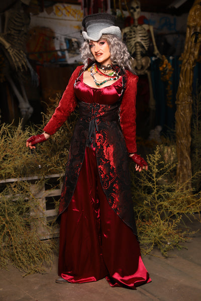 02. Birch Vixen in Black & Crimson Medallion - The Prismatic Potion Collection