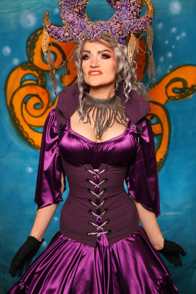 Keyhole Corset in Port Royale Upholstery - The "Wanders & Wayfinders" Collection