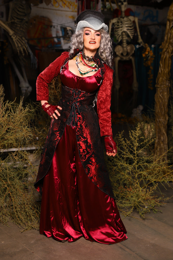 02. Birch Vixen in Black & Crimson Medallion - The Prismatic Potion Collection
