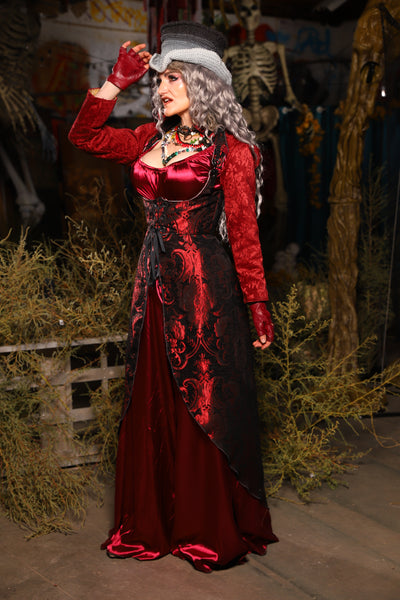 02. Birch Vixen in Black & Crimson Medallion - The Prismatic Potion Collection