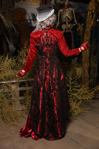 02. Birch Vixen in Black & Crimson Medallion - The Prismatic Potion Collection