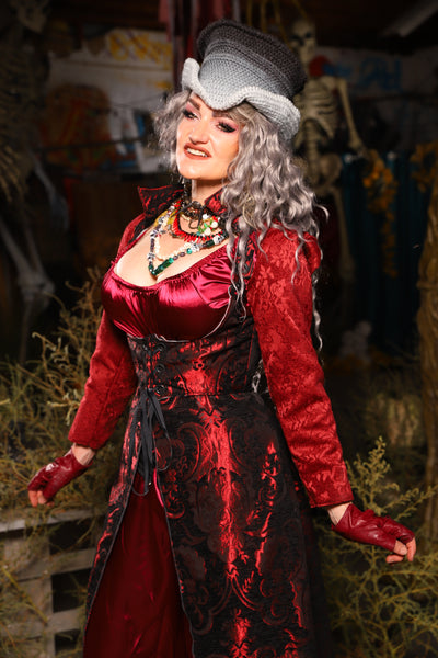 13. Detachable Long Sleeves in Crimson Relic - The Prismatic Potion Collection