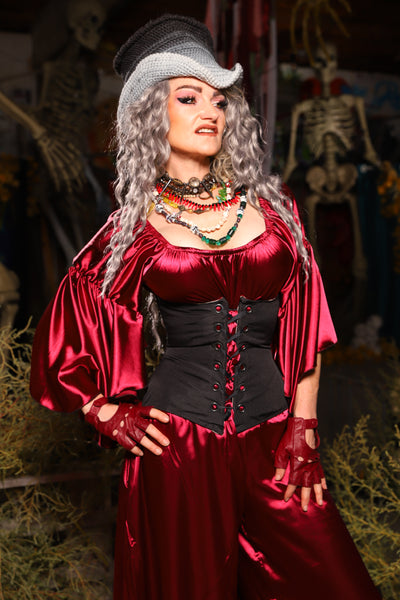 23. Petite Wench in Black Canvas - The Prismatic Potion Collection