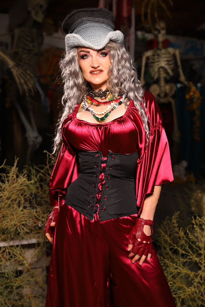 23. Petite Wench in Black Canvas - The Prismatic Potion Collection