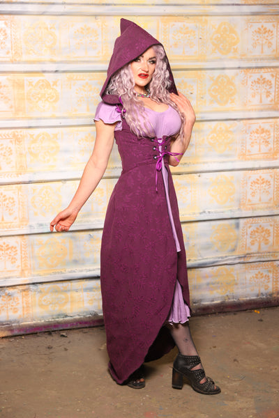 Hooded Birch Vixen in Ultra Violet Floral - "Woke Up & Chose Violets" Collection