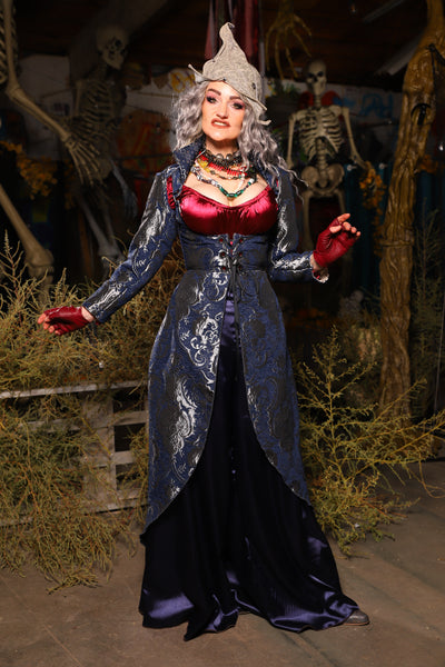10. Birch Vixen in Navy & Silver Medallion - The Prismatic Potion Collection