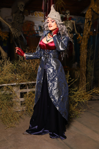 10. Birch Vixen in Navy & Silver Medallion - The Prismatic Potion Collection