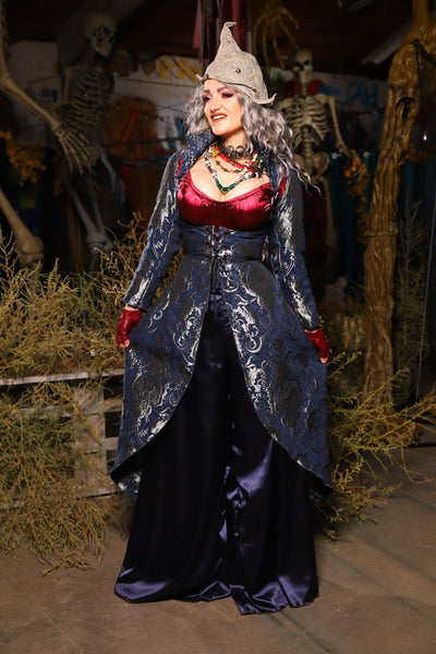 10. Birch Vixen in Navy & Silver Medallion - The Prismatic Potion Collection