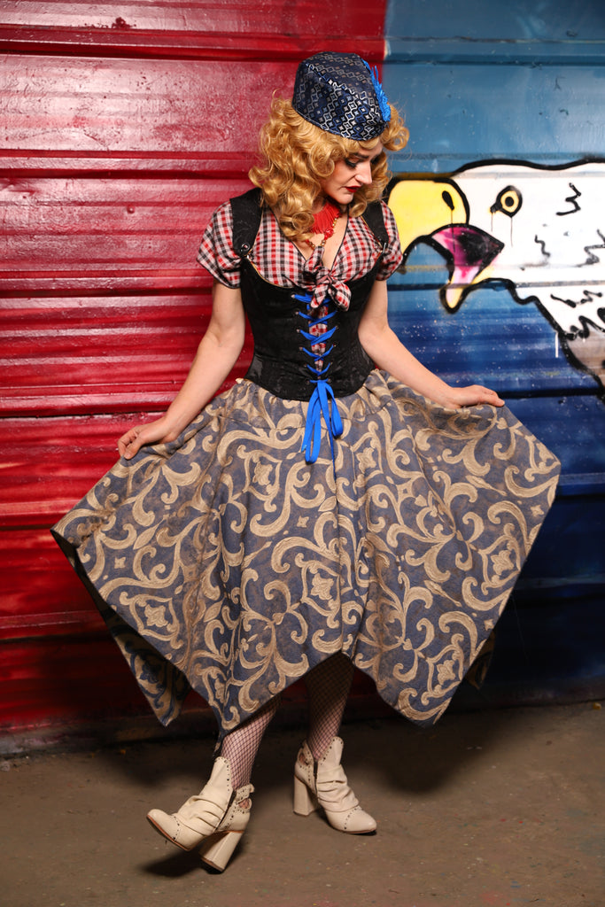 18. Fairy Skirt in Vintage Victory - The Ameri-can-can Collection