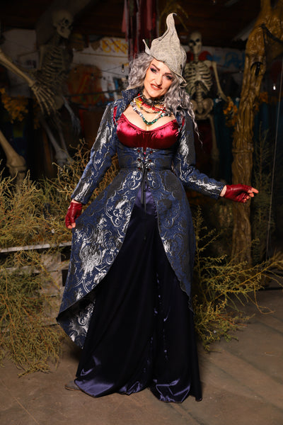 10. Birch Vixen in Navy & Silver Medallion - The Prismatic Potion Collection