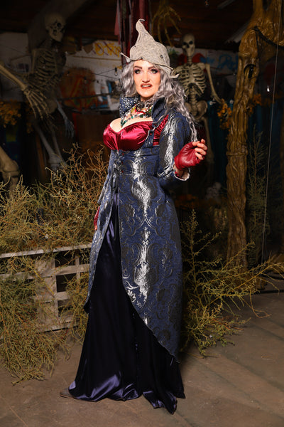 10. Birch Vixen in Navy & Silver Medallion - The Prismatic Potion Collection