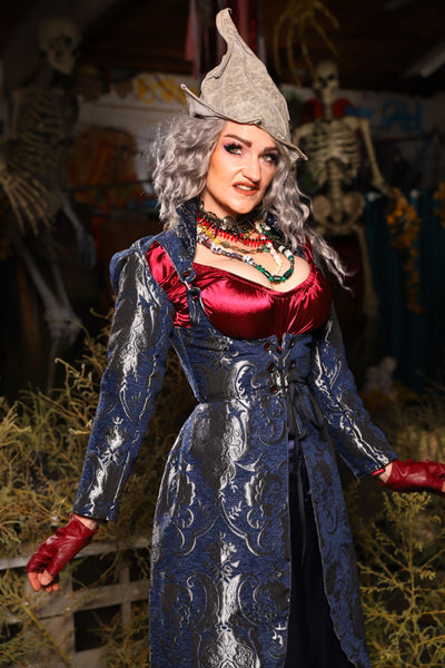 10. Birch Vixen in Navy & Silver Medallion - The Prismatic Potion Collection