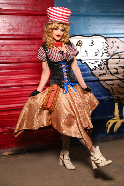 15. Fairy Skirt in Honeyed Bronze *4 Point* - The Ameri-can-can Collection