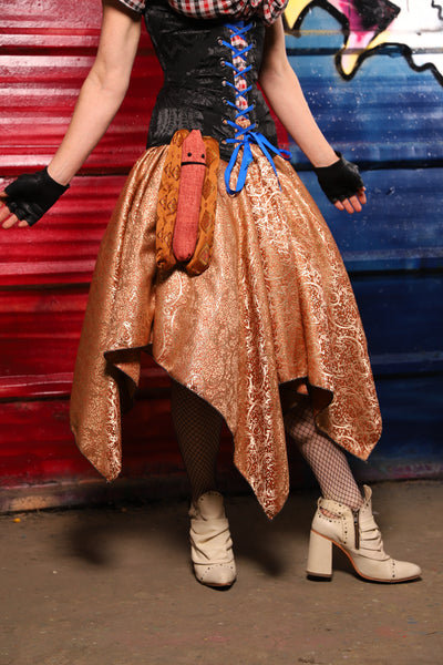 15. Fairy Skirt in Honeyed Bronze *4 Point* - The Ameri-can-can Collection