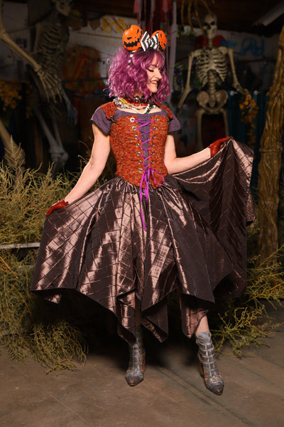 Fairy Skirt in Tree Bark Pintuck - Spooky Saturday Part 5