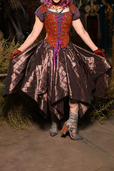 Fairy Skirt in Tree Bark Pintuck - Spooky Saturday Part 5