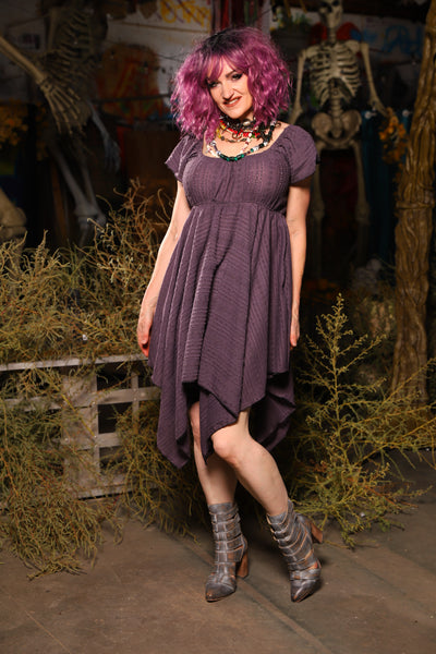 Fairy Dress in Dusty Plum Eyelet - Spooky Saturday Part 5