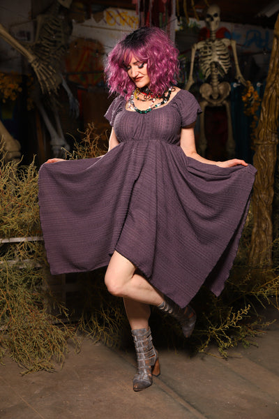 Fairy Dress in Dusty Plum Eyelet - Spooky Saturday Part 5