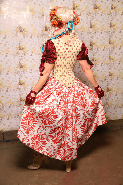 32. Hobbit Tulip Skirt + Apron ONLY in Painted Alpine - Oktoberfest Sets Collection