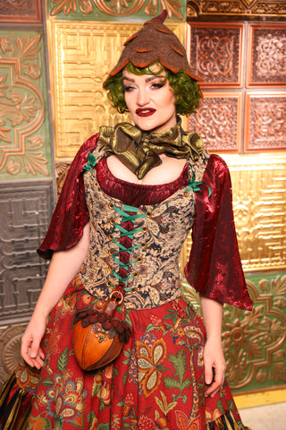 Maiden Bodice in Ornamental Tapestry -  Day 1 "12 Days of Christmas" 2024