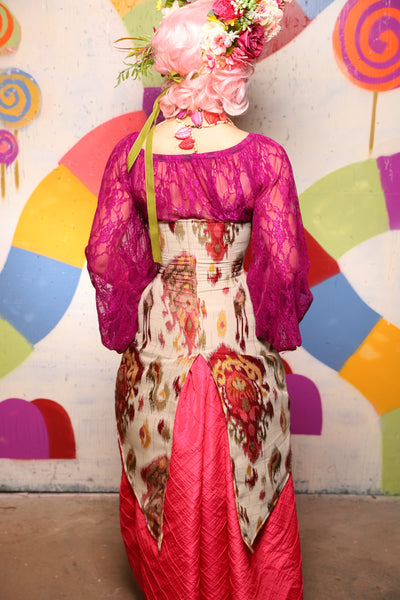 23. Petite Siren Corset in Petal Jam - The "Confections of the Heart" Collection