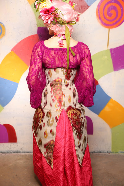 23. Petite Siren Corset in Petal Jam - The "Confections of the Heart" Collection