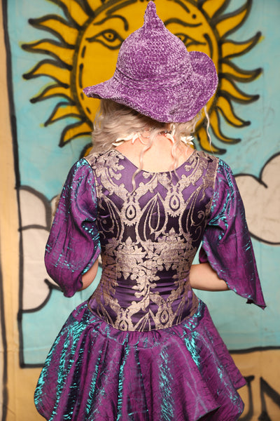 Maiden Bodice in Royalty Damask - Surprise Sale!