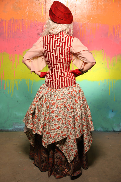 Fairy Skirt in Sundown Meadow - The "Fairy Flea Market" Collection