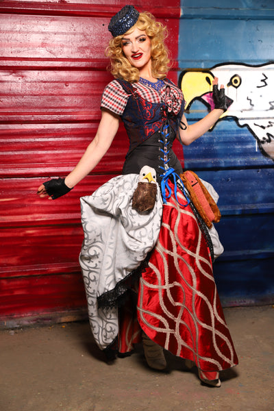 07. Crescent Skirt in Rocket’s Red Glare - The Ameri-can-can Collection