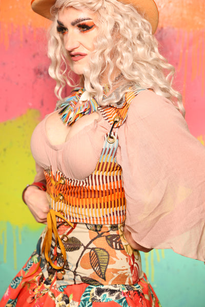 Cropped Dapper Vixen in Painted Dunes - The "Fairy Flea Market" Collection