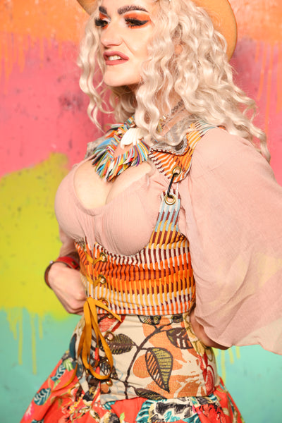 Cropped Dapper Vixen in Painted Dunes - The "Fairy Flea Market" Collection