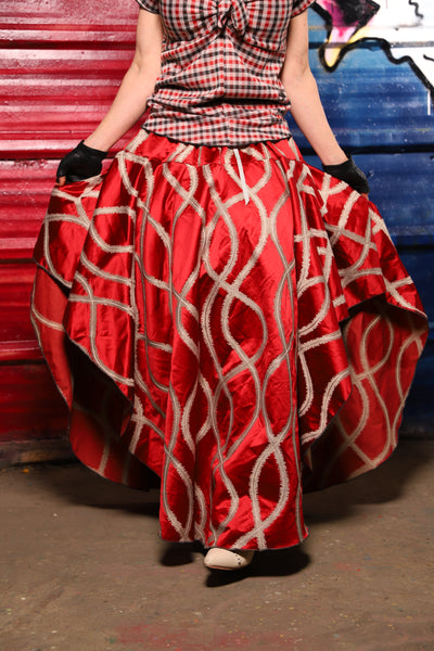 07. Crescent Skirt in Rocket’s Red Glare - The Ameri-can-can Collection