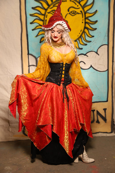 Fairy Skirt in Here Comes the Sun Crushed Shimmer - The Solar Flair Collection