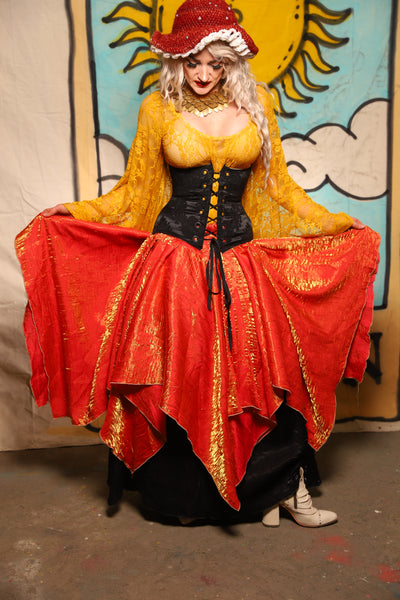 Fairy Skirt in Here Comes the Sun Crushed Shimmer - The Solar Flair Collection