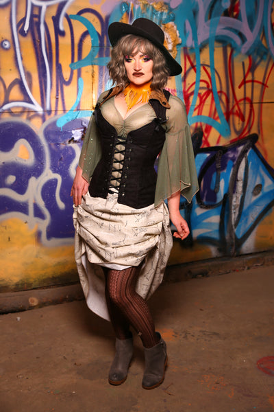 Set #03 "Such a Vibe" Overbust Voyager Corset + Swoon Skirt - The Kit & Caboodle Collection