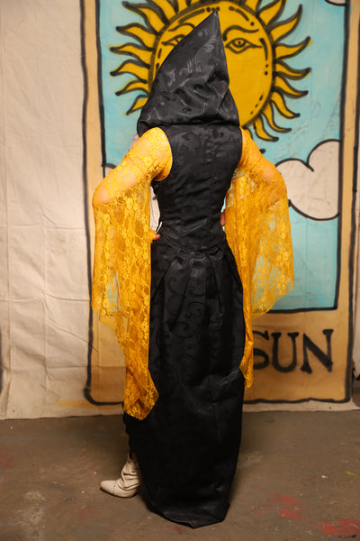 Hooded Birch Vixen in Midnight Swirl - The Solar Flair Collection