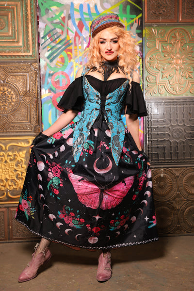 15. Tulip Skirt in Pink Fae Energy w/Pink Back - The Sacred Metamorphosis Collection