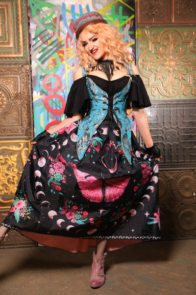 15. Tulip Skirt in Pink Fae Energy w/Pink Back - The Sacred Metamorphosis Collection