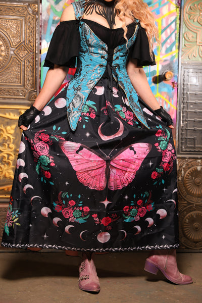 15. Tulip Skirt in Pink Fae Energy w/Pink Back - The Sacred Metamorphosis Collection