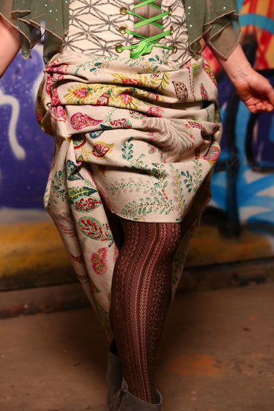 Set #10 "Non-Conformist" Underbust Voyager Corset + Swoon Skirt - The Kit & Caboodle Collection
