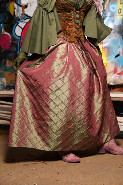 18. Tulip skirt in Embrace Pintuck  - The Amaranth & Aster Collection