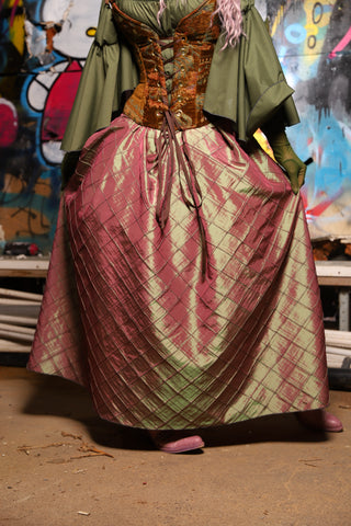 18. Tulip skirt in Embrace Pintuck  - The Amaranth & Aster Collection