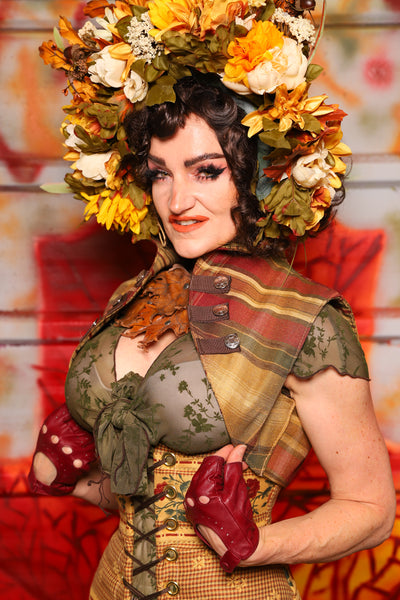 34. Sgt Pepper Vest in Cider Mill Plaid -  The Fall Fabulosity! Collection